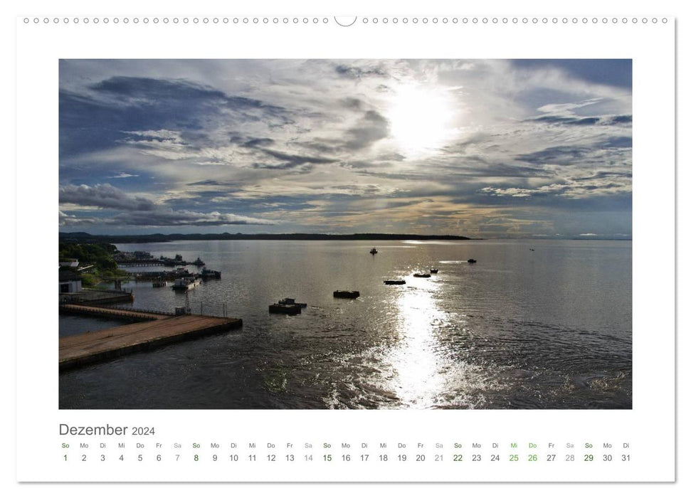Amazonas, eine Reise entlang seiner Ufer (CALVENDO Premium Wandkalender 2024)