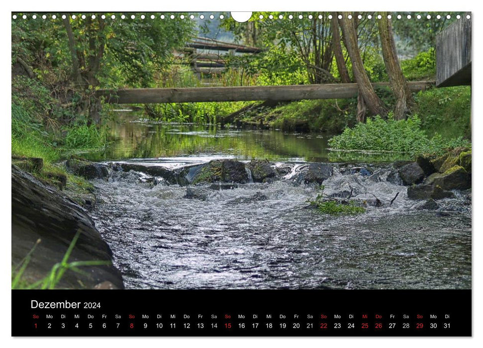 Wassermühlen an der Dahme (CALVENDO Wandkalender 2024)