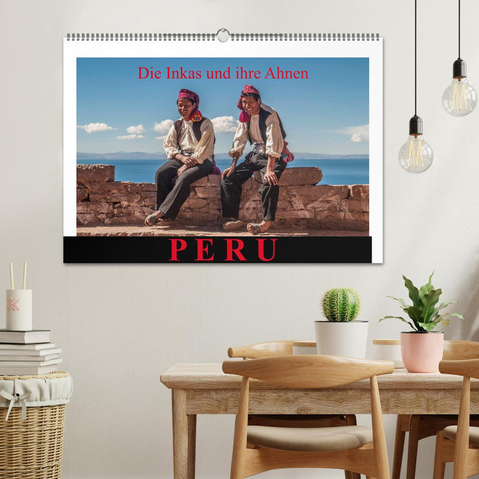 Peru, the Incas and their ancestors / CH version (CALVENDO wall calendar 2024) 