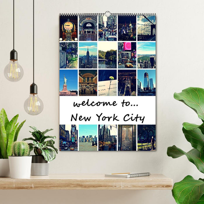 bienvenue à New York (calendrier mural CALVENDO 2024) 