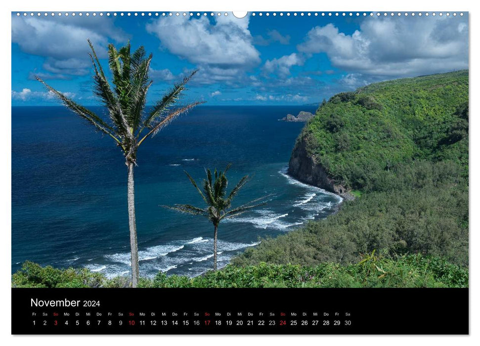 Hawaiian Dreams Big Island (CALVENDO Premium Wall Calendar 2024) 