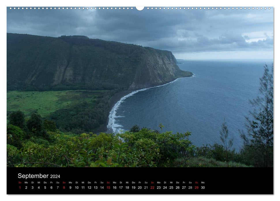 Hawaiianische Träume Big Island (CALVENDO Premium Wandkalender 2024)