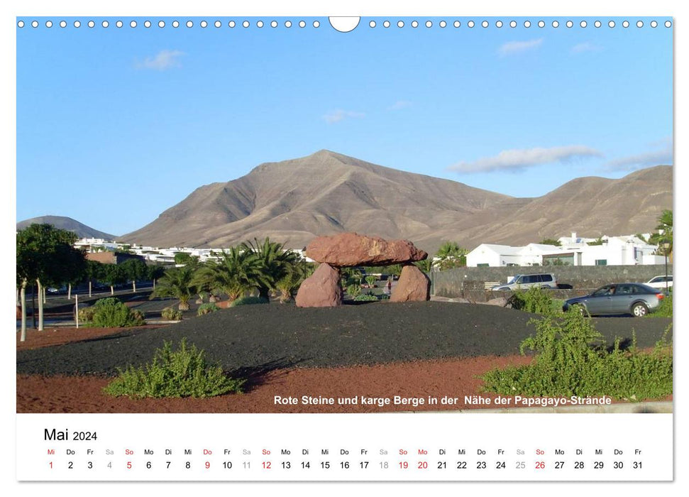 The Canary Islands - Lanzarote (CALVENDO wall calendar 2024) 