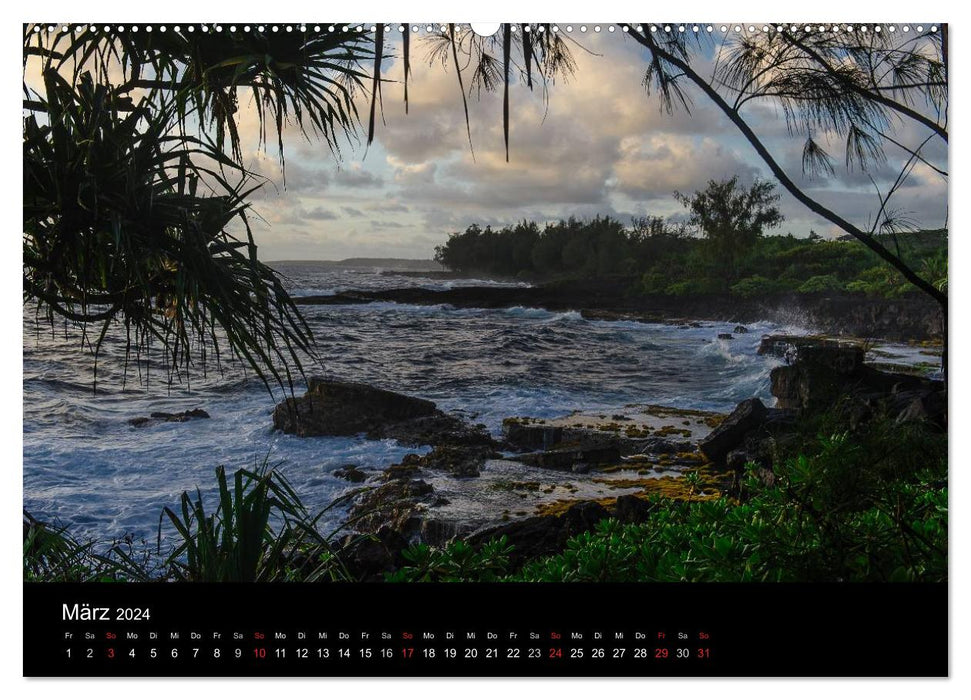 Hawaiianische Träume Big Island (CALVENDO Wandkalender 2024)