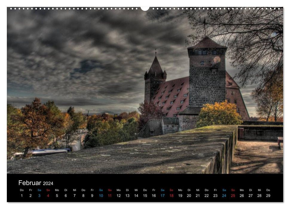 My City Nuremberg 2024 (CALVENDO Premium Wall Calendar 2024) 