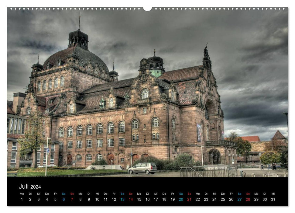 My City Nuremberg 2024 (Calvendo Premium Calendrier mural 2024) 