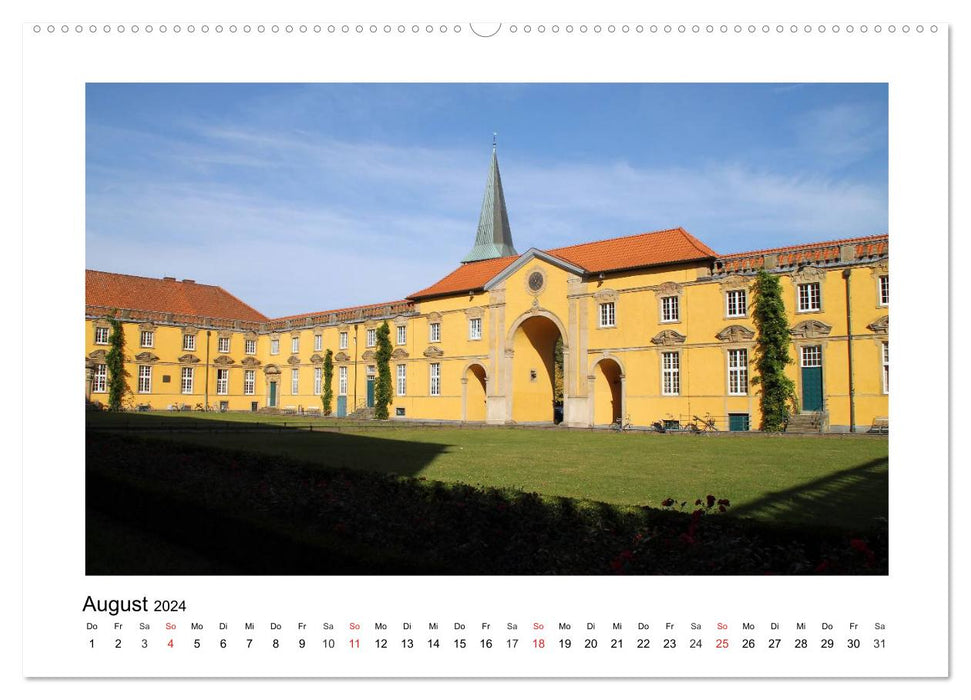 Die Friedensstadt Osnabrück (CALVENDO Wandkalender 2024)