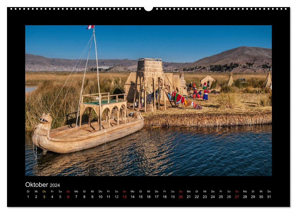 Peru, die Inkas und ihre Ahnen (CALVENDO Premium Wandkalender 2024)