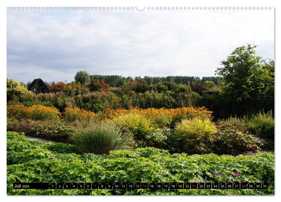 Die Gärten von Appeltern (CALVENDO Wandkalender 2024)