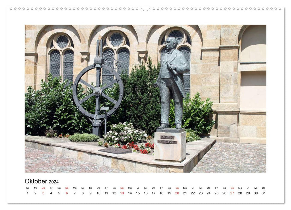 The Peace City of Osnabrück (CALVENDO Premium Wall Calendar 2024) 