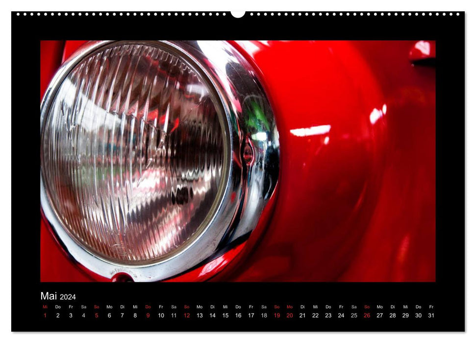 Red (CALVENDO Premium Wall Calendar 2024) 