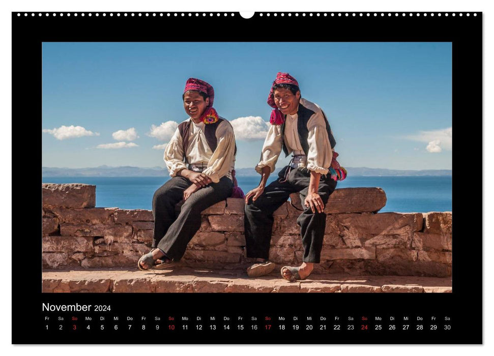 Peru, the Incas and their ancestors (CALVENDO wall calendar 2024) 