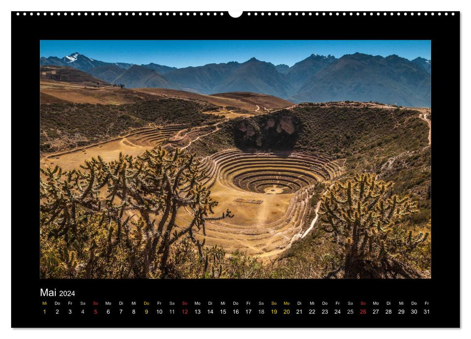 Peru, the Incas and their ancestors (CALVENDO wall calendar 2024) 