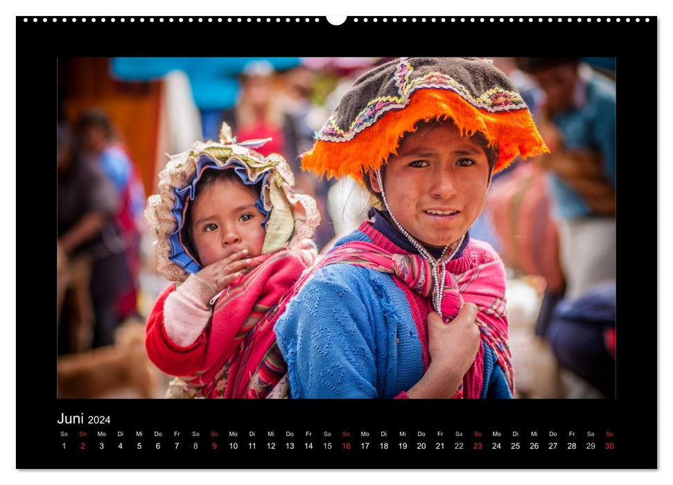 Peru, the Incas and their ancestors (CALVENDO wall calendar 2024) 