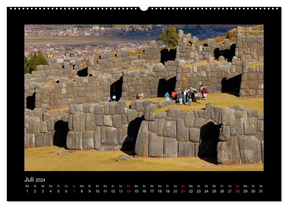Peru, the Incas and their ancestors (CALVENDO wall calendar 2024) 