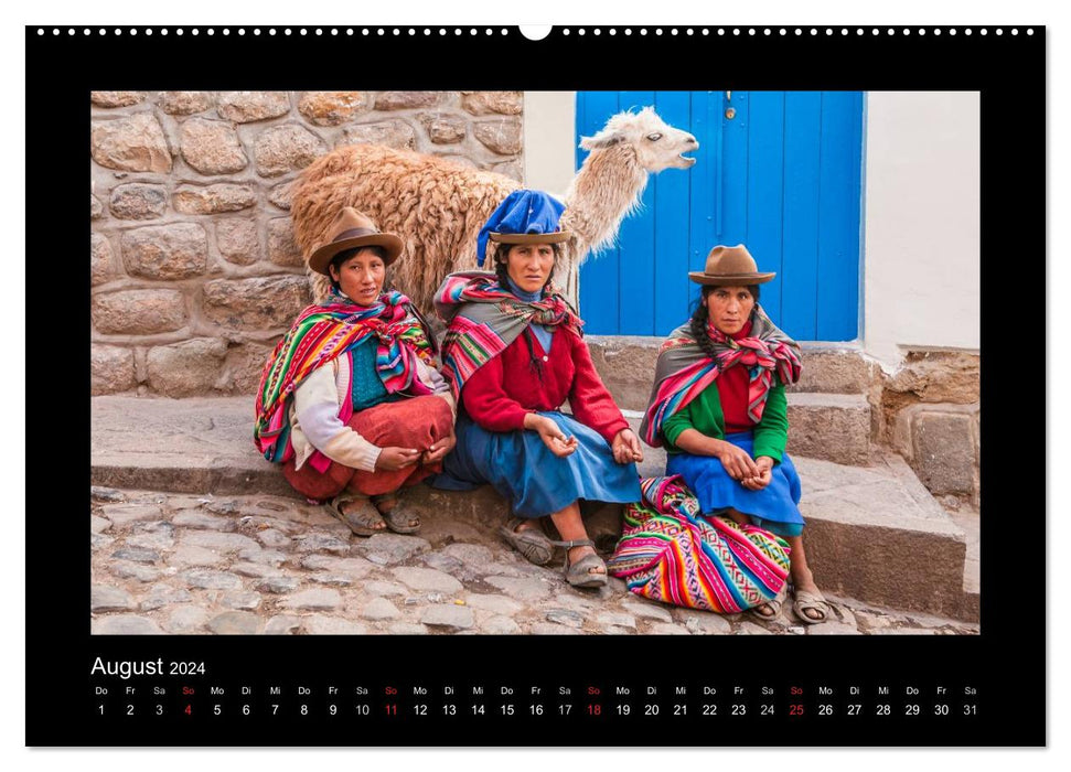 Peru, the Incas and their ancestors (CALVENDO wall calendar 2024) 