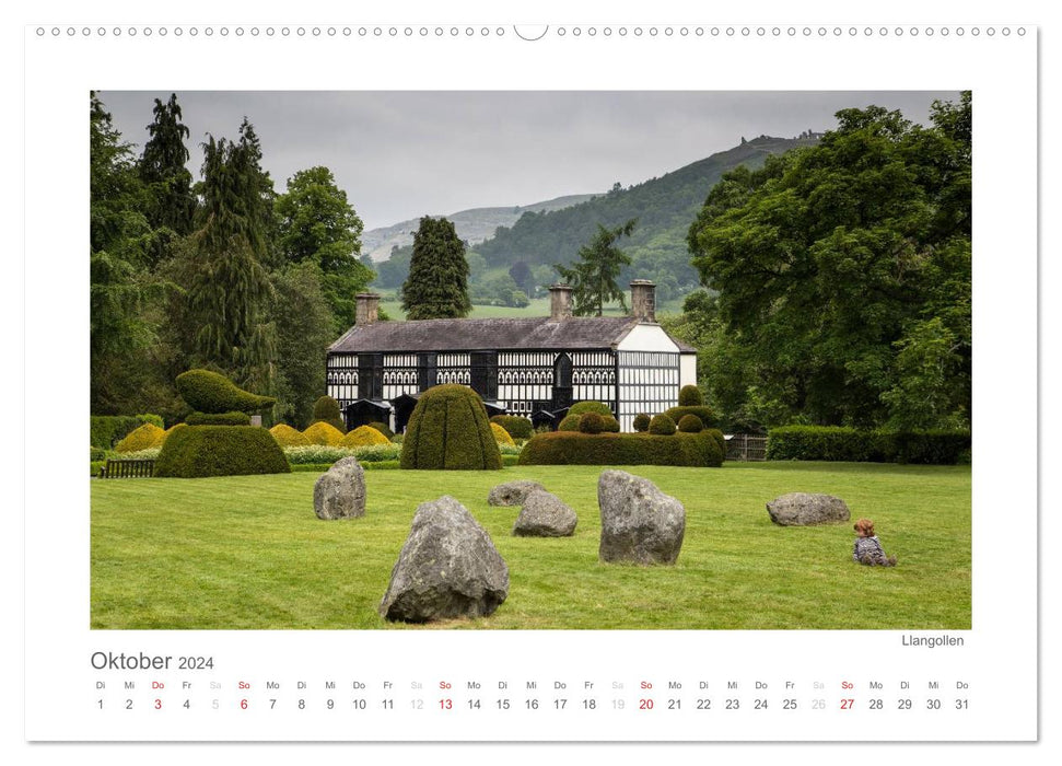A journey through Wales (CALVENDO wall calendar 2024) 