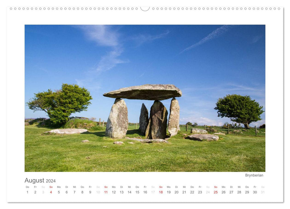 A journey through Wales (CALVENDO wall calendar 2024) 