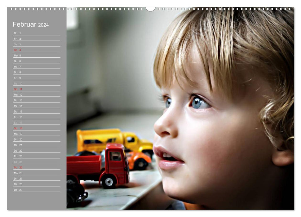 Children's eyes / birthday calendar (CALVENDO wall calendar 2024) 