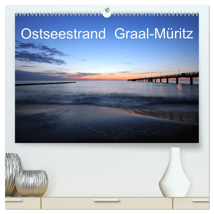 Baltic Sea beach Graal-Müritz (CALVENDO Premium Wall Calendar 2024) 