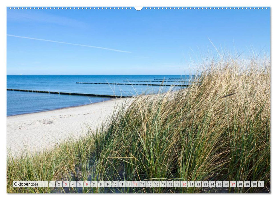 Sun, beach &amp; sea (CALVENDO wall calendar 2024) 