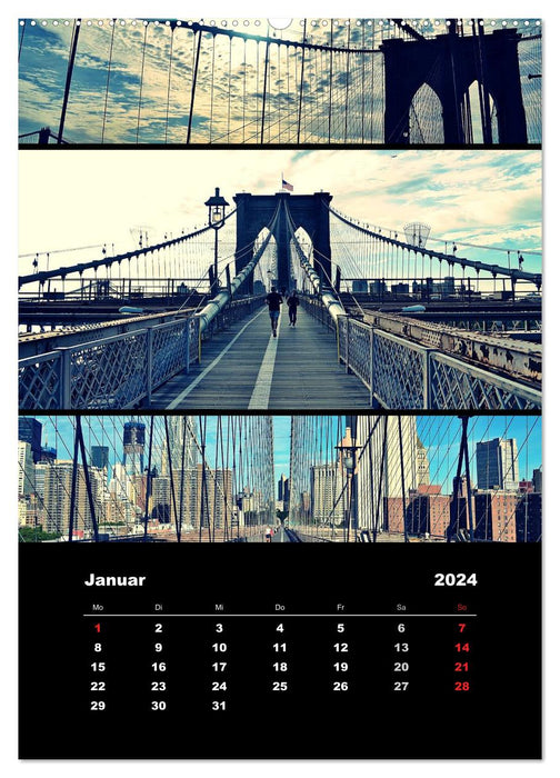 welcome to New York City (CALVENDO Premium Wall Calendar 2024) 
