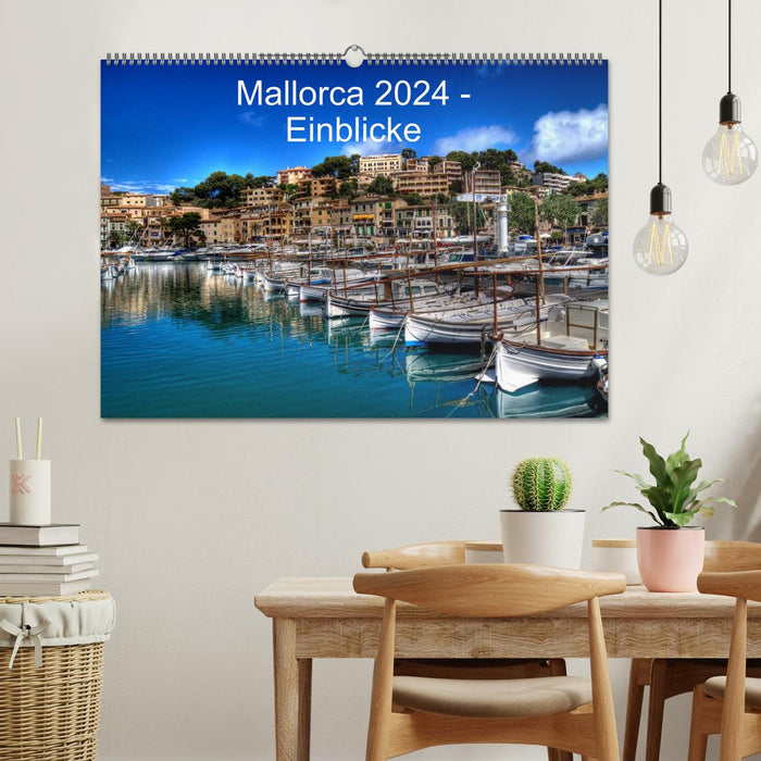 Mallorca 2024 - Einblicke (CALVENDO Wandkalender 2024)