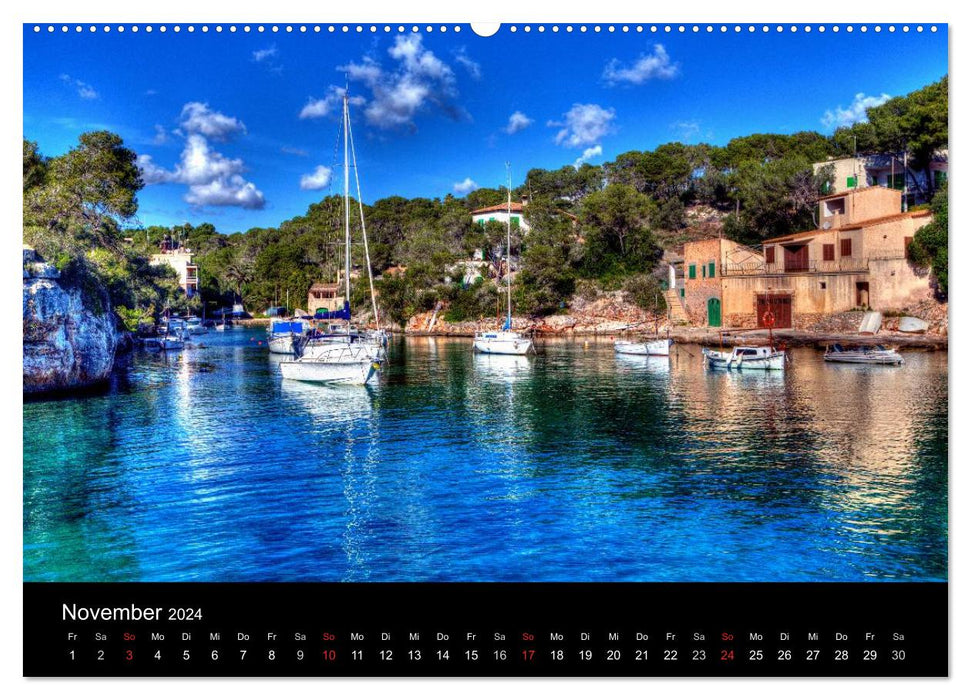 Mallorca 2024 - Einblicke (CALVENDO Wandkalender 2024)