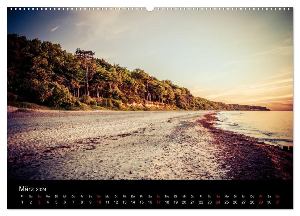 Ostseestrände (CALVENDO Premium Wandkalender 2024)