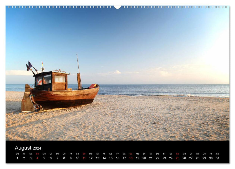 Baltic Sea Beaches (CALVENDO Premium Wall Calendar 2024) 