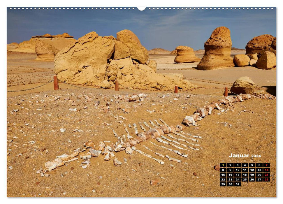 Egypt – western deserts (CALVENDO wall calendar 2024) 