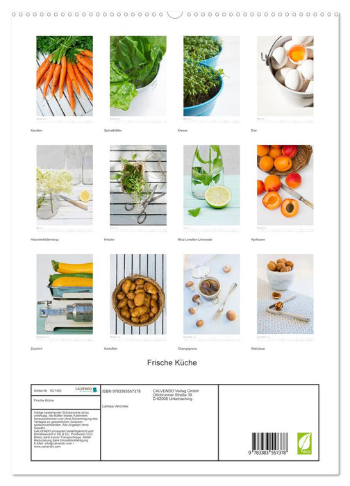 Fresh cuisine (CALVENDO Premium wall calendar 2024) 