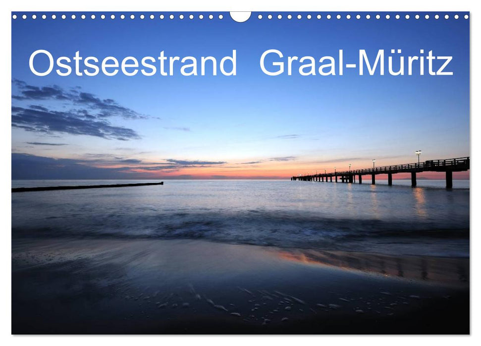 Ostseestrand Graal-Müritz (CALVENDO Wandkalender 2024)