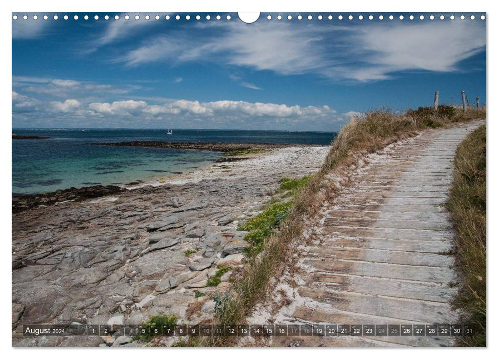 Bretagne: Finistère - am Ende der Welt (CALVENDO Wandkalender 2024)