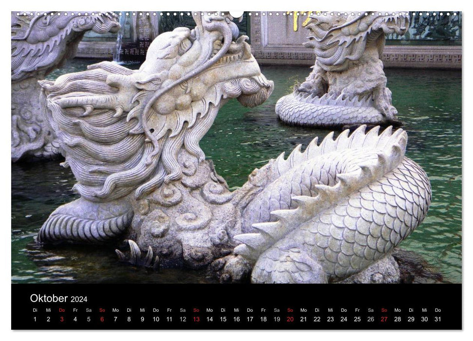 Impressionen aus China (CALVENDO Premium Wandkalender 2024)