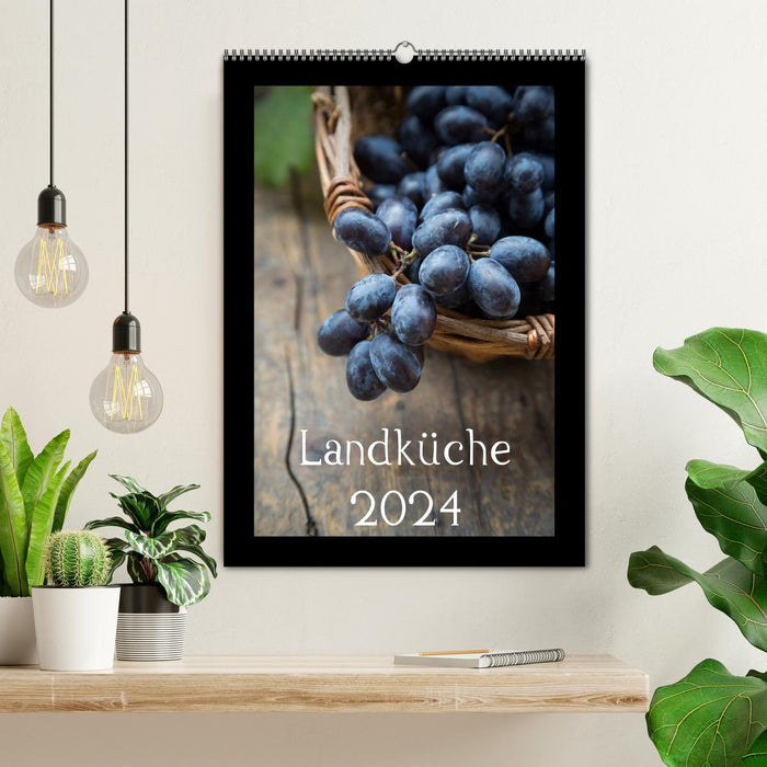 Country kitchen (CALVENDO wall calendar 2024) 