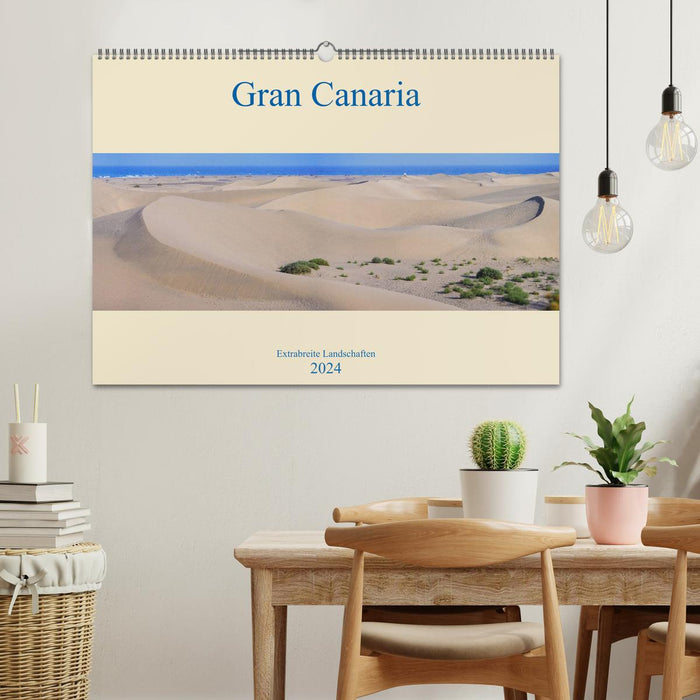 Gran Canaria - Extra wide landscapes (CALVENDO wall calendar 2024) 