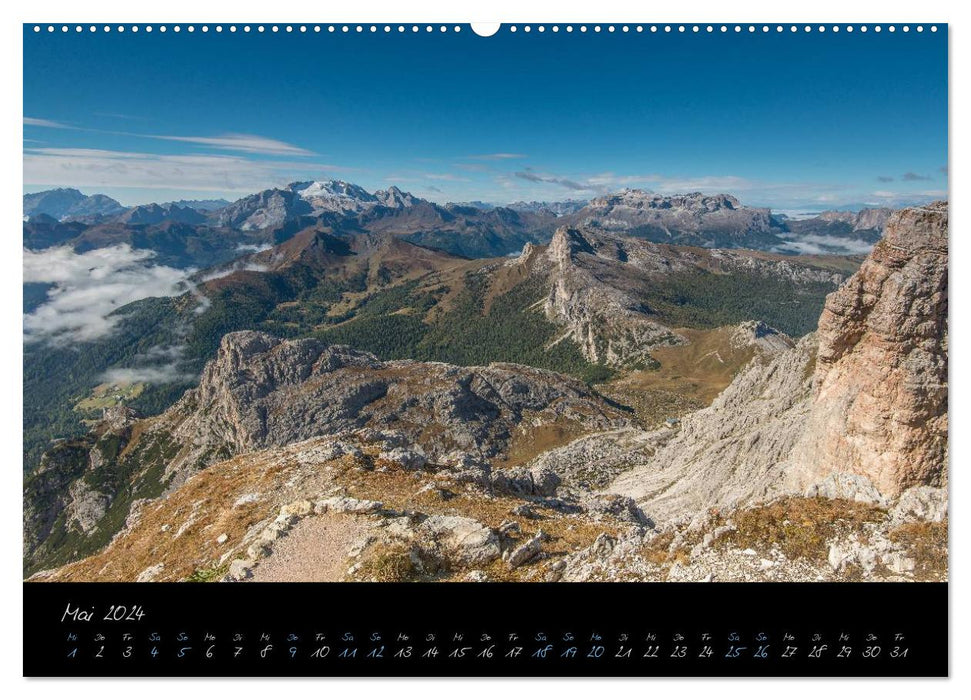Dolomiten (CALVENDO Premium Wandkalender 2024)