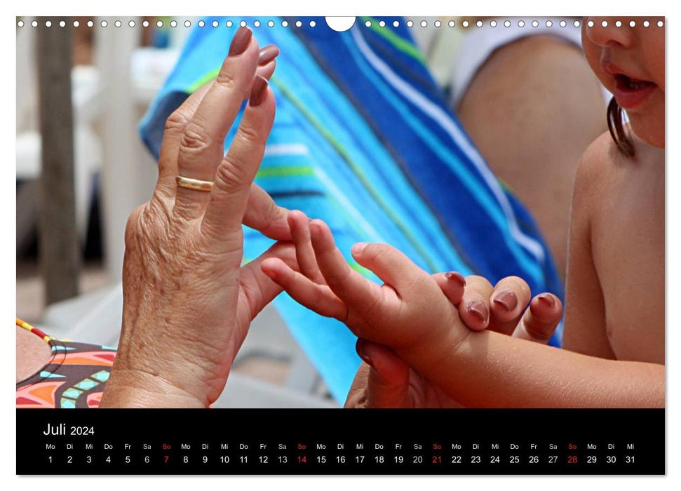 Hände, die Geschichten erzählen (CALVENDO Wandkalender 2024)