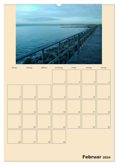 Weitergehen! / Planer (CALVENDO Premium Wandkalender 2024)