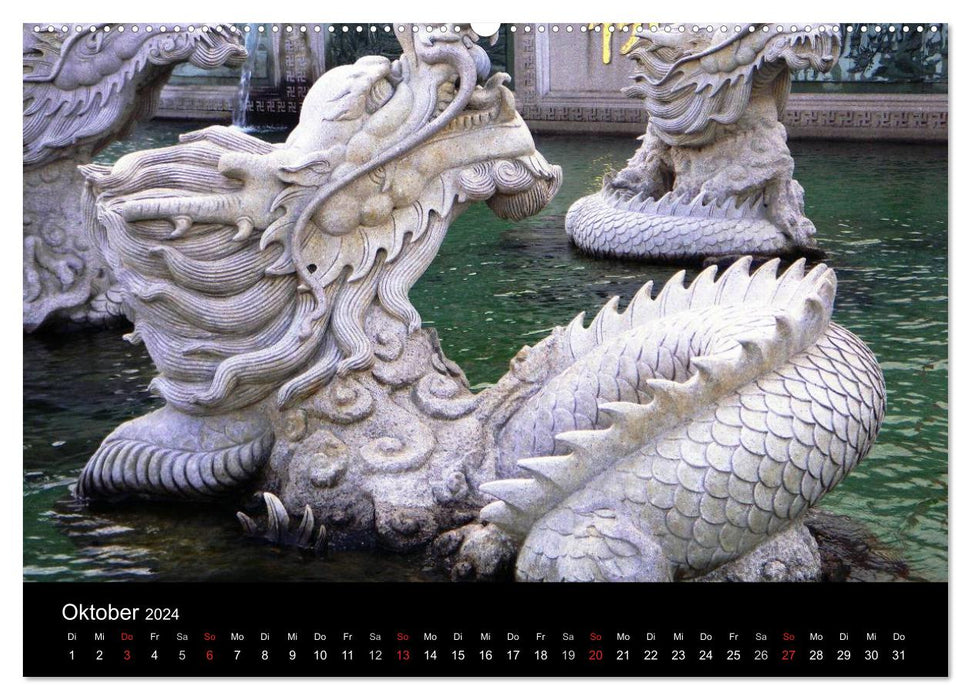 Impressionen aus China (CALVENDO Wandkalender 2024)