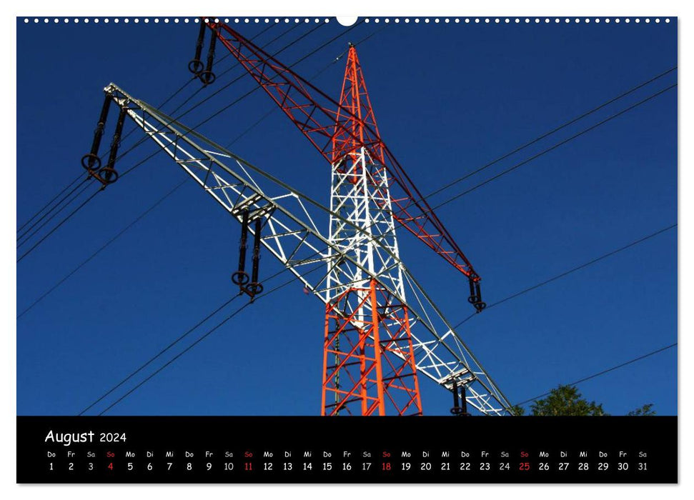 Under power (CALVENDO Premium wall calendar 2024) 