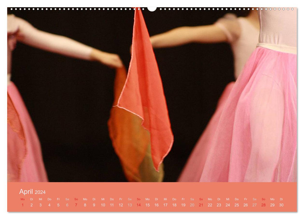 Mädchenträume - Ballett und Tanz (CALVENDO Premium Wandkalender 2024)
