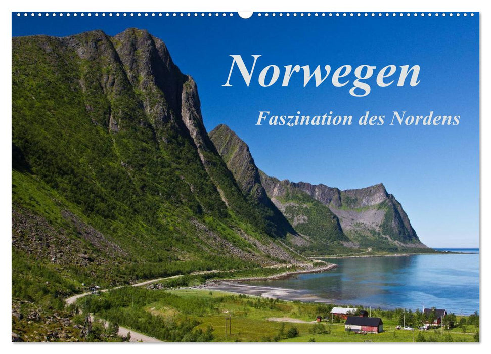 Norvège - Fascination du Nord (Calendrier mural CALVENDO 2024) 