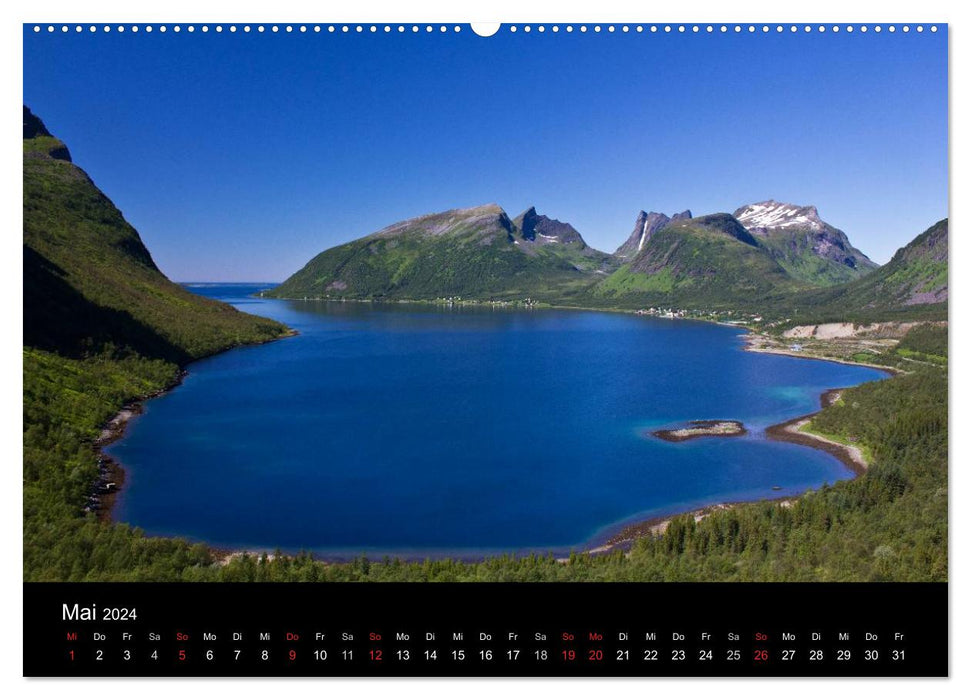 Norvège - Fascination du Nord (Calendrier mural CALVENDO 2024) 