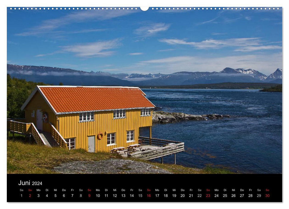 Norvège - Fascination du Nord (Calendrier mural CALVENDO 2024) 