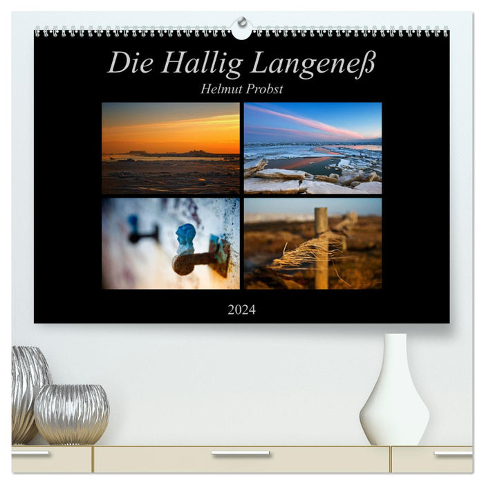 The Hallig Langeneß (CALVENDO Premium Wall Calendar 2024) 