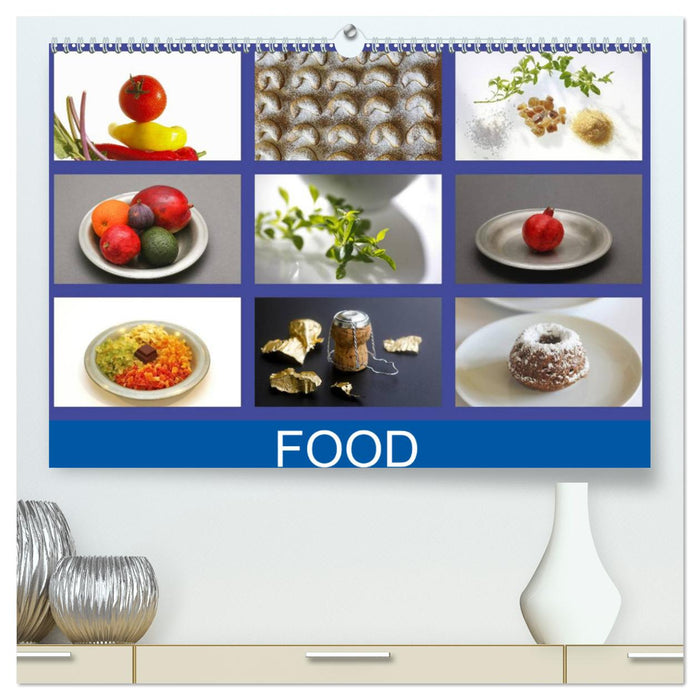 Food (CALVENDO Premium Wall Calendar 2024) 