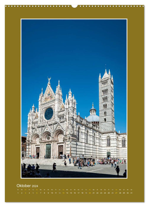 Architecture en Toscane (Calendrier mural CALVENDO Premium 2024) 