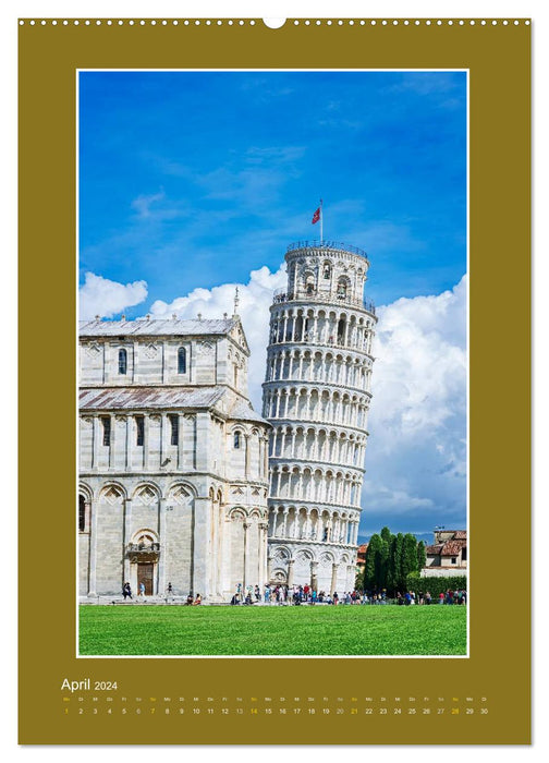 Architecture in Tuscany (CALVENDO Premium Wall Calendar 2024) 